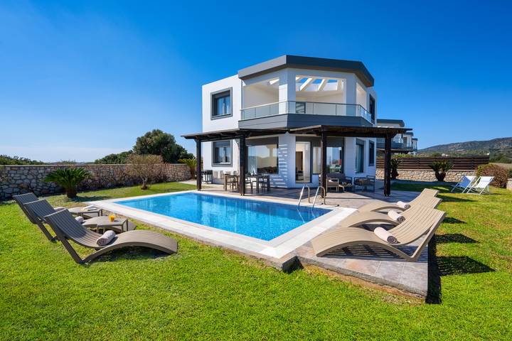 Villa für 7 Personen in Lachania, Rhodos