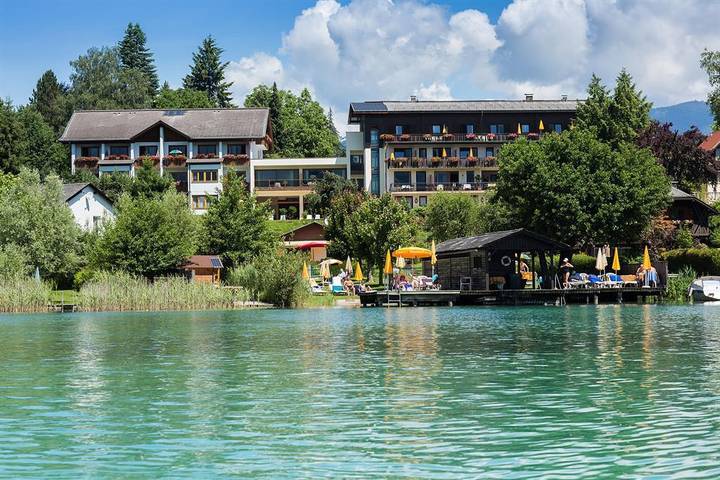 Hotel für 2 Personen, mit Balkon und Terrasse sowie Garten und Pool am Faaker See - 2