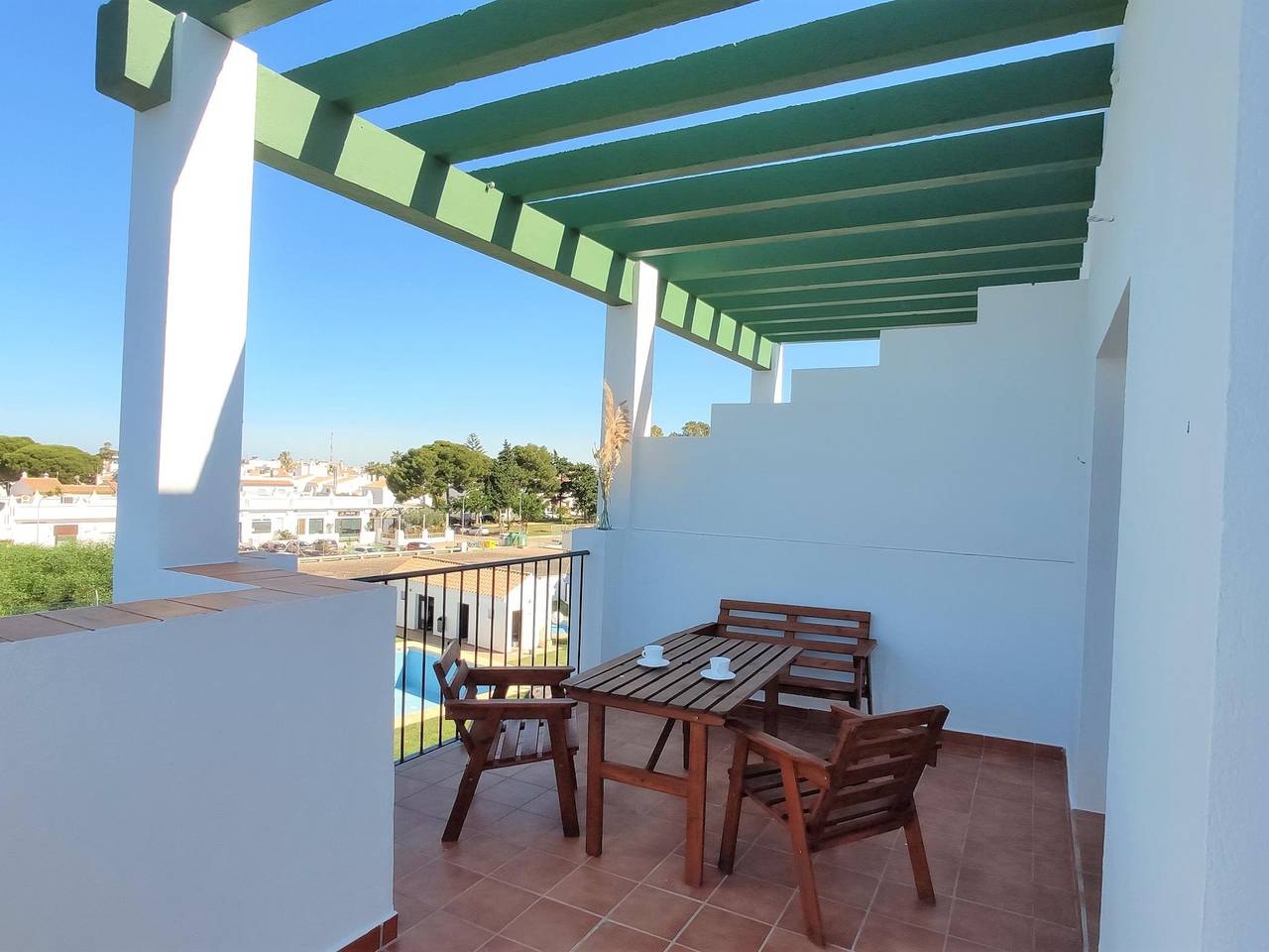 Ganze Ferienwohnung, Pool und Terrasse in Strandnähe in Conil de la Frontera, Costa de la Luz