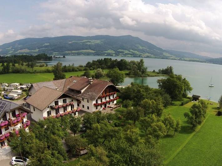 Ferienwohnung für 2 Personen, mit Seeblick und Garten am Mondsee - 2