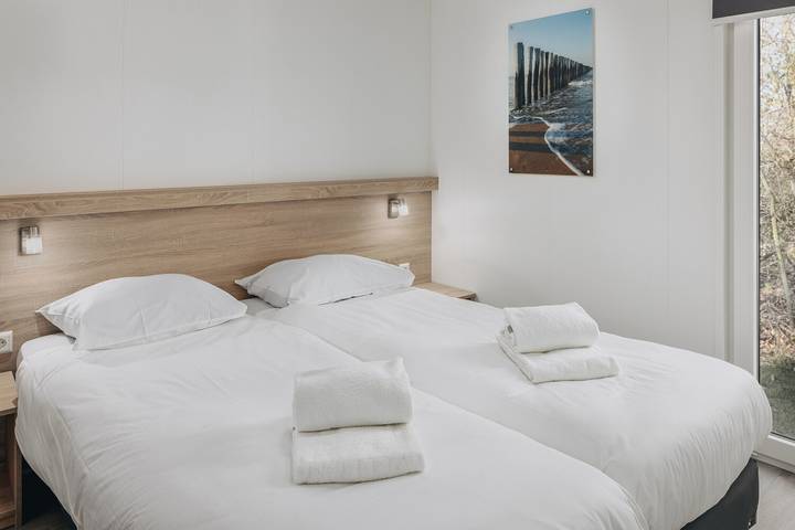 Chalet für 4 Personen, mit Terrasse und Balkon/Terrasse in Zeeland - 4