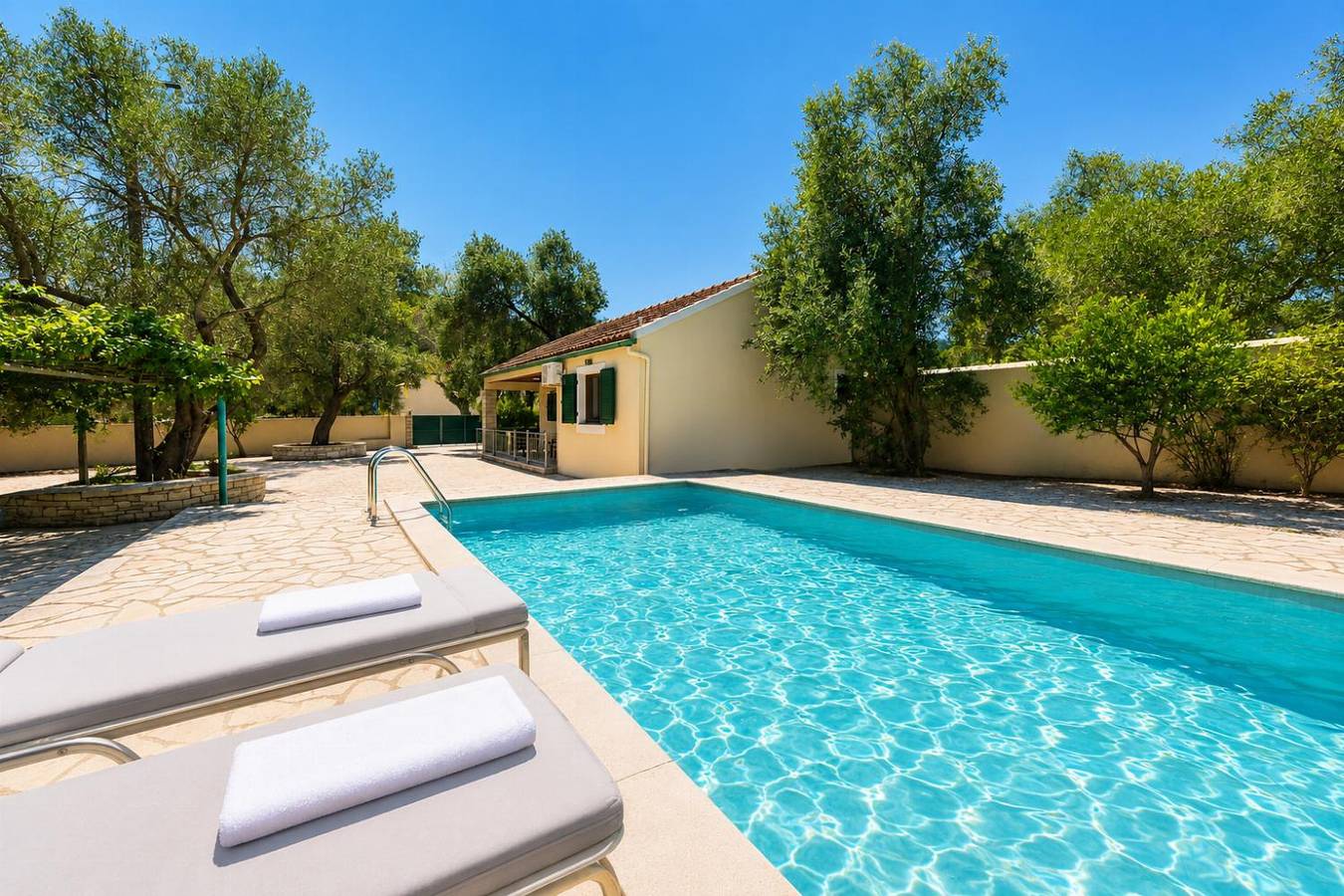 Villa für 2 Personen mit Terrasse in Paxos