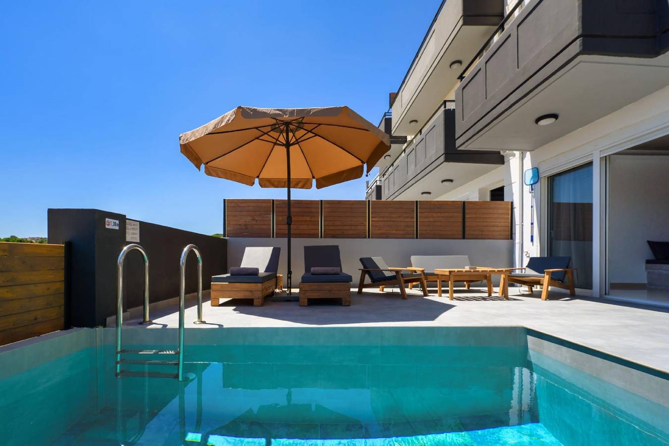 Armonikon Pool Villa 3 in Rhodos City, Rhodes