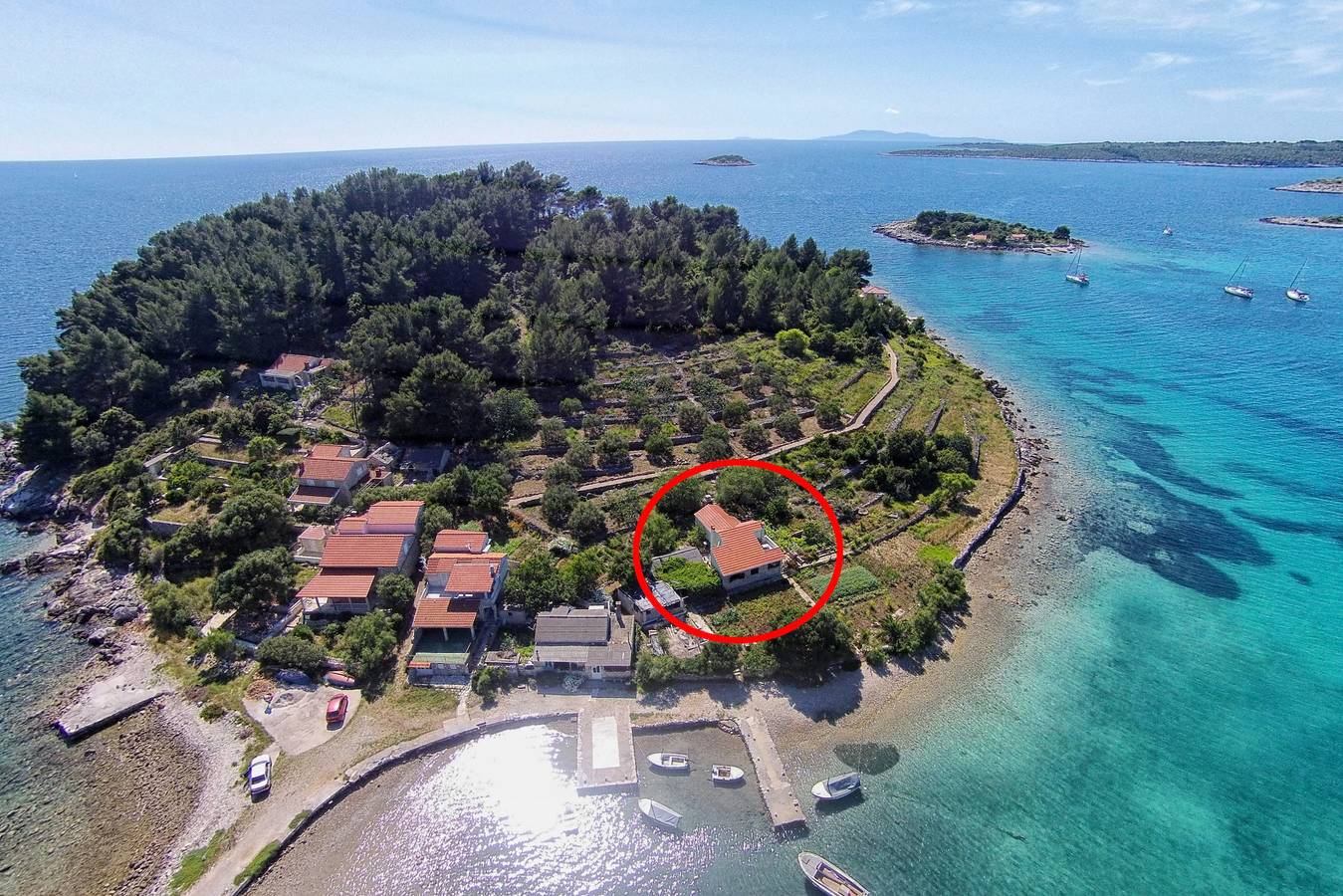 Seaside holiday house Cove Gradina, Korčula - 4457 in Vela Luka, Korcula