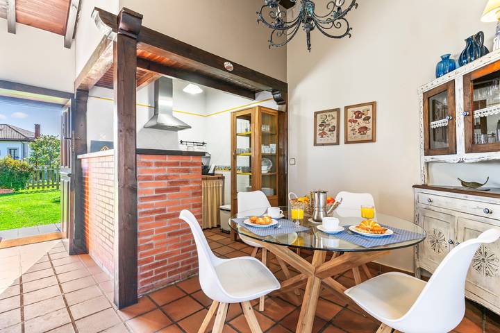 Casa rural para 4 personas, con Balcón y Jardín en Pruneda - 4