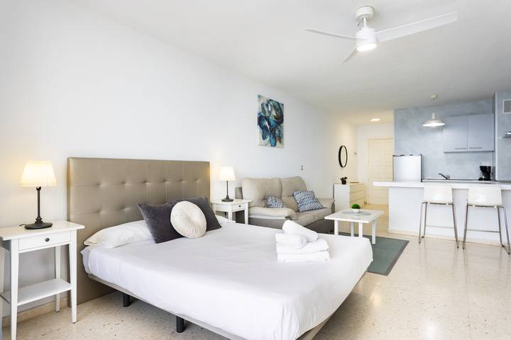 Estudio entero, Estudio para 2 personas con terraza in Sueño Azul, Adeje