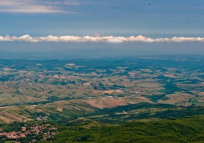 Casa vacanza per 4 persone, con panorama e terrazza, con animali domestici in Arcidosso
