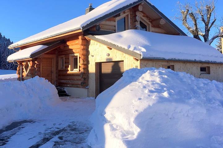 Chalet pour 6 personnes, avec jardin