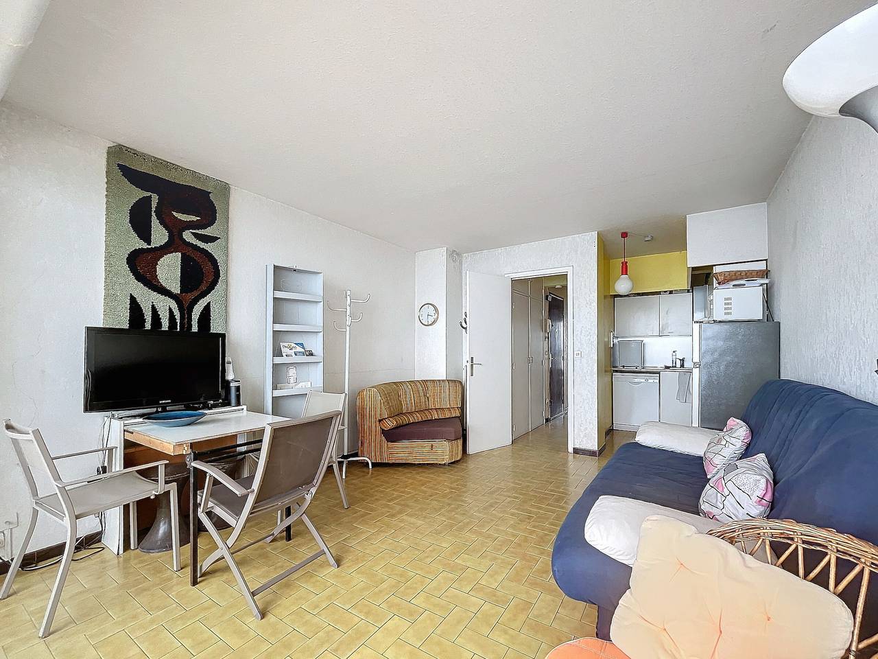 Ganze Wohnung, Palavas helles F2, in Strand- und Geschäftsnähe, mit Tv und Wlan in Palavas-les-Flots, Côte d'Améthyste