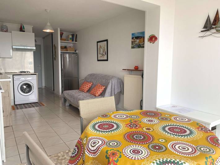 Apartamento entero, Encantador T1 con aire acondicionado, WIFI, parking en Balaruc-les-Bains in Balaruc-les-Bains, Costa mediterránea (Francia)