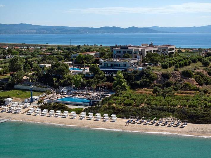 Bungalow für 3 Personen, mit Garten und Sauna sowie Pool und Ausblick in Chalkidiki - 2