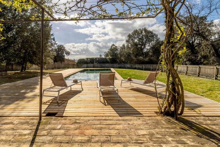 Casa rural para 12 personas, con Terraza y Jardín además de Piscina y Vistas en Cruilles