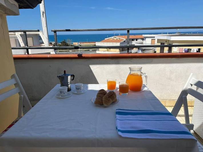 Appartamento per 8 persone, con Terrazza e Panorama a Scalea