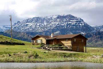 Log Cabin for 12 People in Cody (WY), Absaroka Range, Photo 2