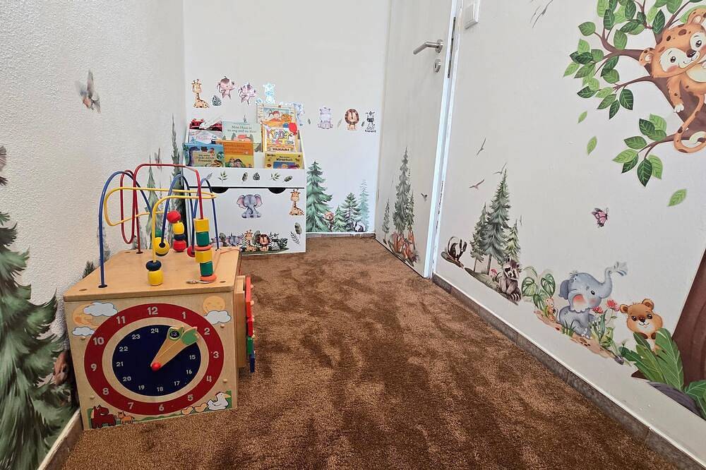 Apartamento inteiro, Apartment with children's playroom in Colmberg, Romantische Straße