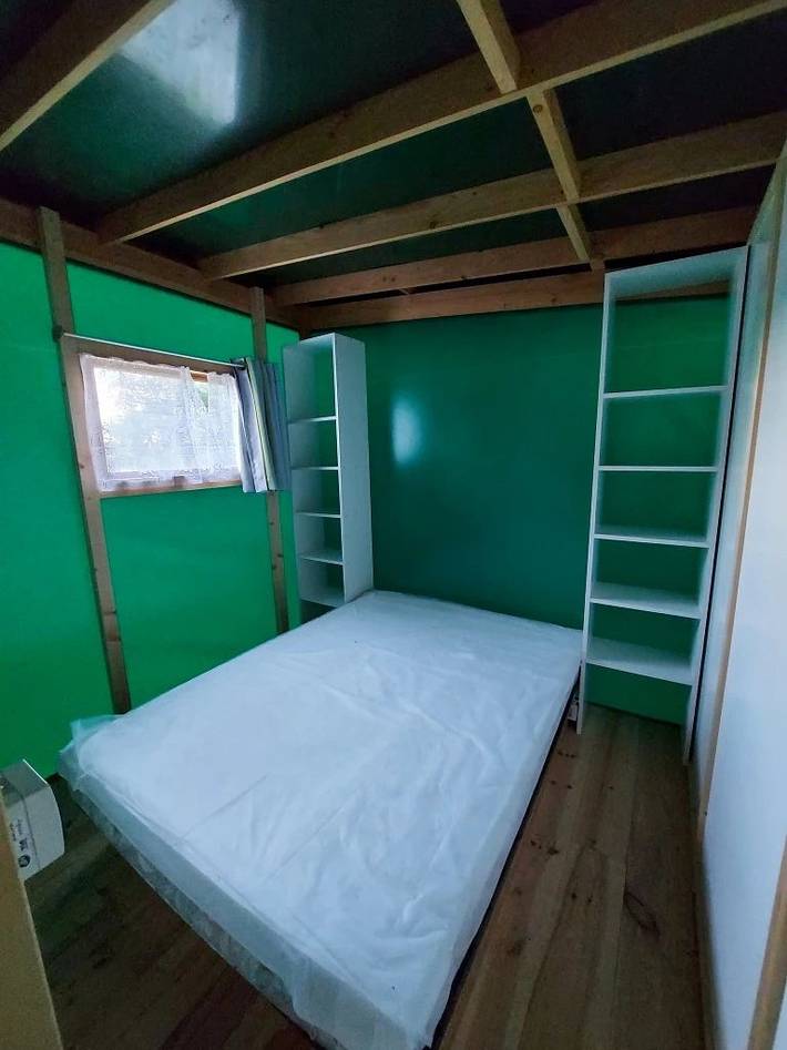 Mobil home pour 6 personnes, avec bassin pour enfant à Reilhaguet - 4
