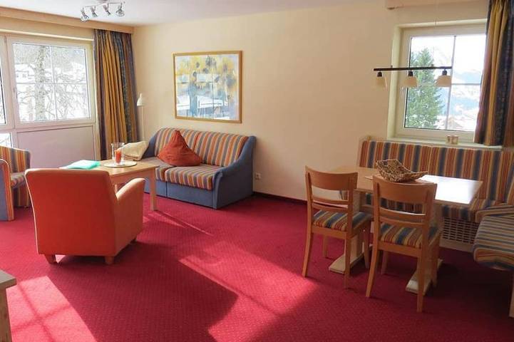 Ferienwohnung für 6 Personen, mit Garten und Balkon in Oberjoch