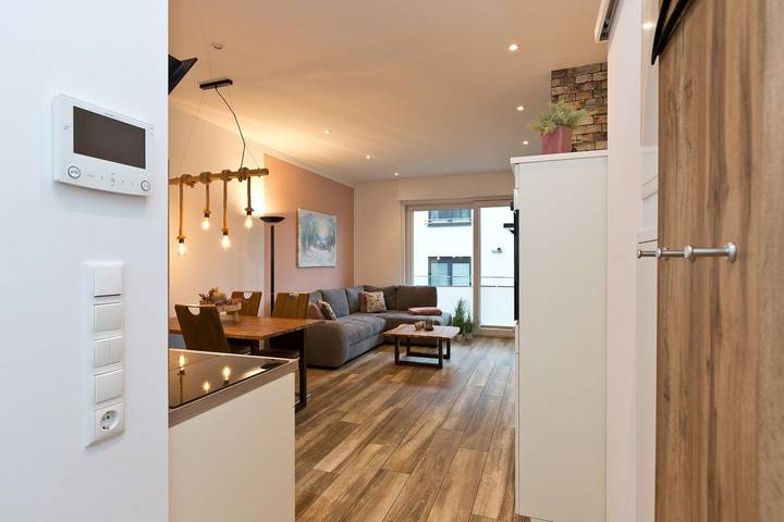 Ferienwohnung für 3 Personen, mit Balkon und Sauna sowie Seeblick, mit Haustier in Malchow - 2