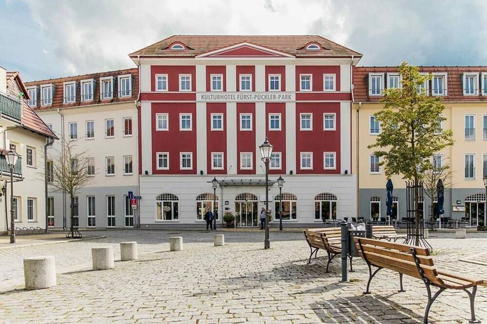 Standard Einzelzimmer, Dusche oder Bad, Wc, - Kulturhotel Fürst Pückler Park in Bad Muskau, Lausitz