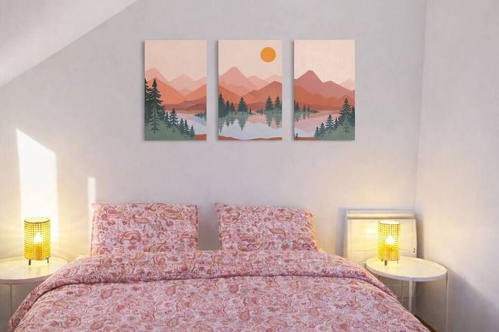 Ganze Wohnung, Großzügiges Duplex für 8 Personen, 2 Badezimmer, nahe Disneyland und Paris in Champs-sur-Marne, Seine-et-Marne