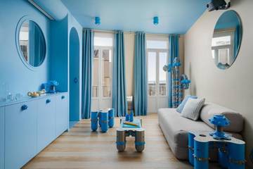 Gîte pour 4 personnes, avec balcon dans Basilique De Sainte Marie Majeure La Major Marseille