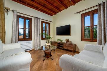 Ferienhaus für 4 Personen, mit Garten und Ausblick in Rhodos Stadt