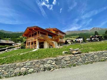 Cottage pour 2 personnes, avec vue et jardin à Ayas