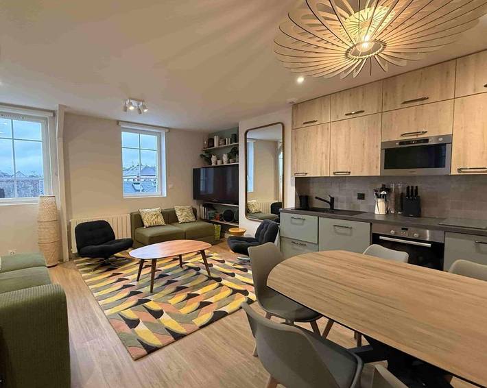 Gîte pour 6 personnes, avec vue dans Office de Tourisme de Villers sur Mer