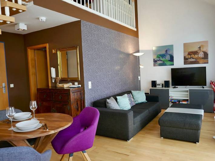 Ferienwohnung für 2 Personen, mit Balkon in Bodolz - 2