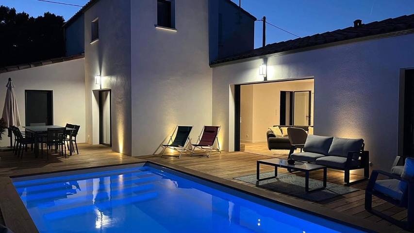 Villa pour 8 personnes, avec terrasse et piscine à Saint-Jean-de-Monts - 2