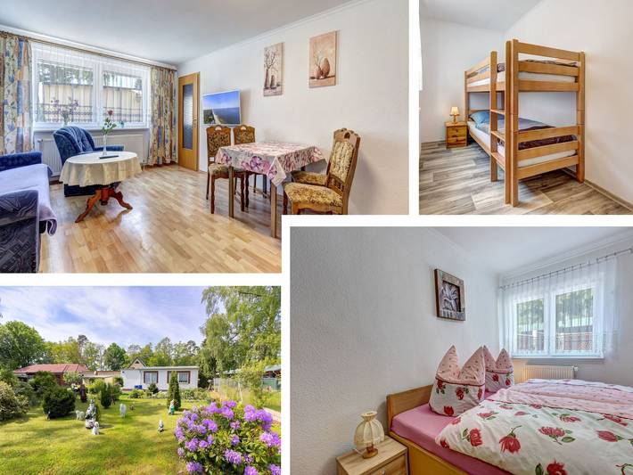 Bungalow für 4 Personen, mit Terrasse und Garten in Karlshagen
