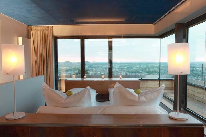 Hôtel pour 2 personnes, avec Terrasse ainsi que Jardin et Vue