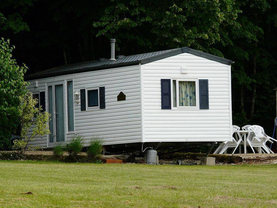 Camping Château de Lacomté - Mobile home 4 persons - Mh2 4 pers. in Carlucet, Massif Central