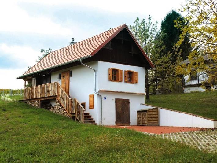 Ferienhaus für 4 Personen, mit Terrasse und Garten sowie Ausblick