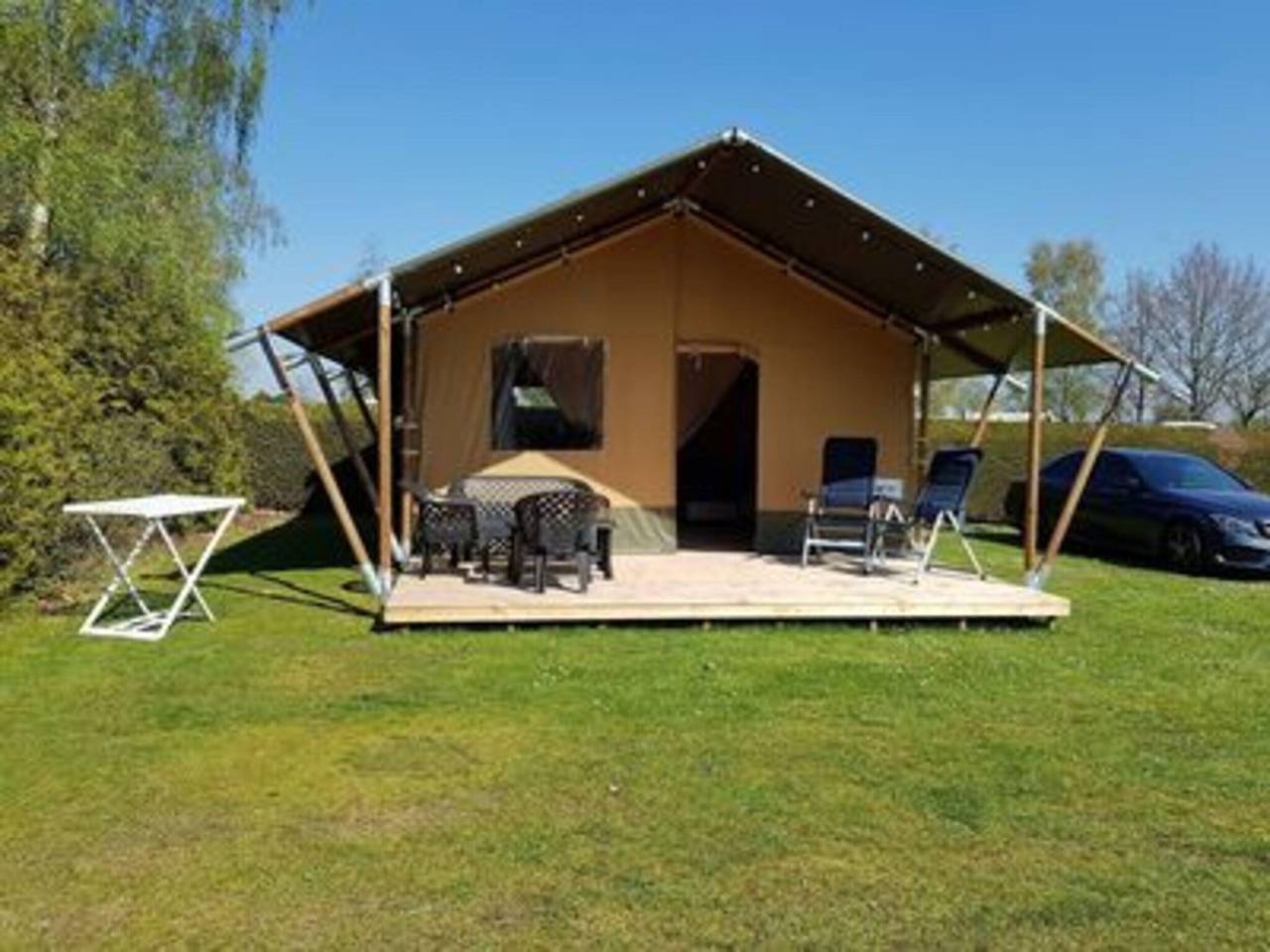 Safarizelt für 6 Personen in Schoonloo in Drenthe
