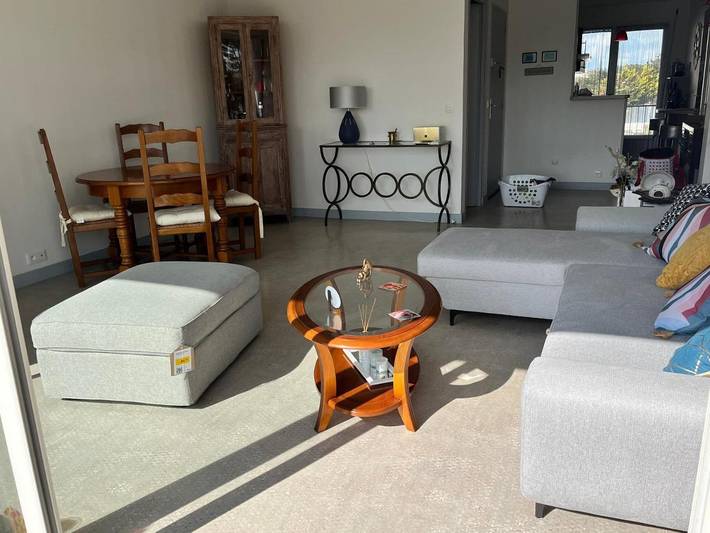 Appartement de vacances pour 4 personnes, avec vue ainsi que jardin et terrasse