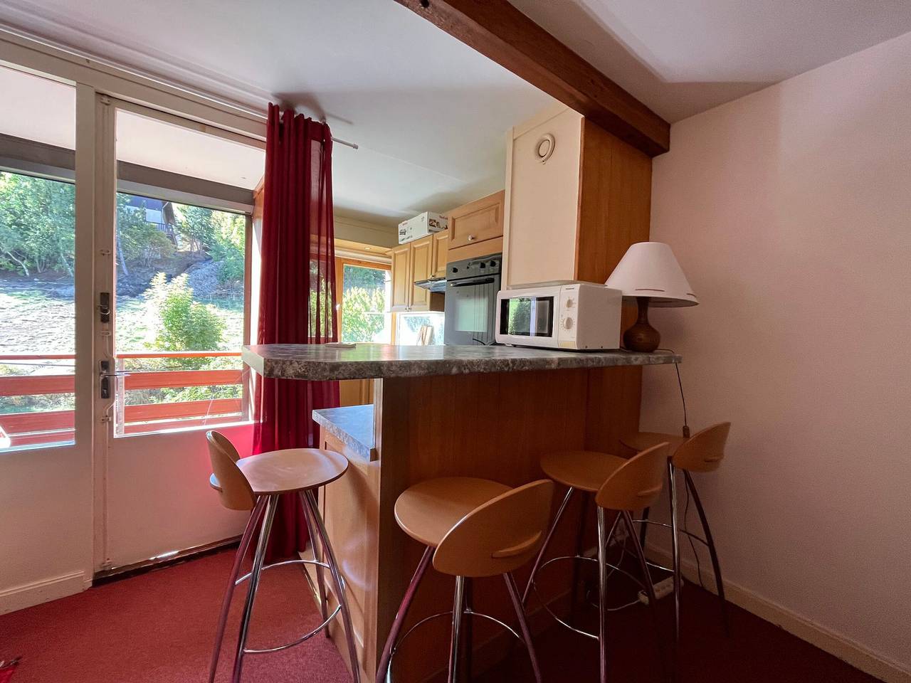 Apartamento entero, T2 soleado 6 pers cerca de pistas en Sauze in Le Sauze, Enchastrayes