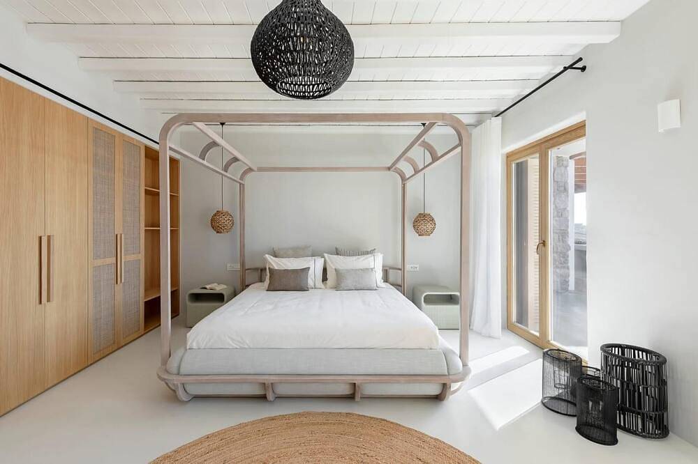 An Elevated Haven with Captivating Views of the Aegean in Agios Stefanos, Mykonos