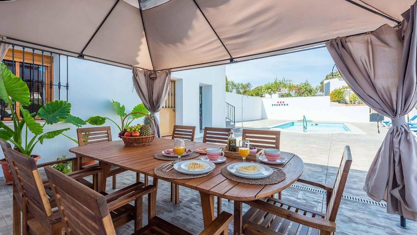 Casa rural para 12 personas, con piscina y balcón/terraza en Almogía - 3