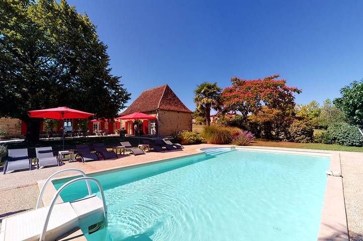Maison de vacances pour 16 personnes, avec jardin
