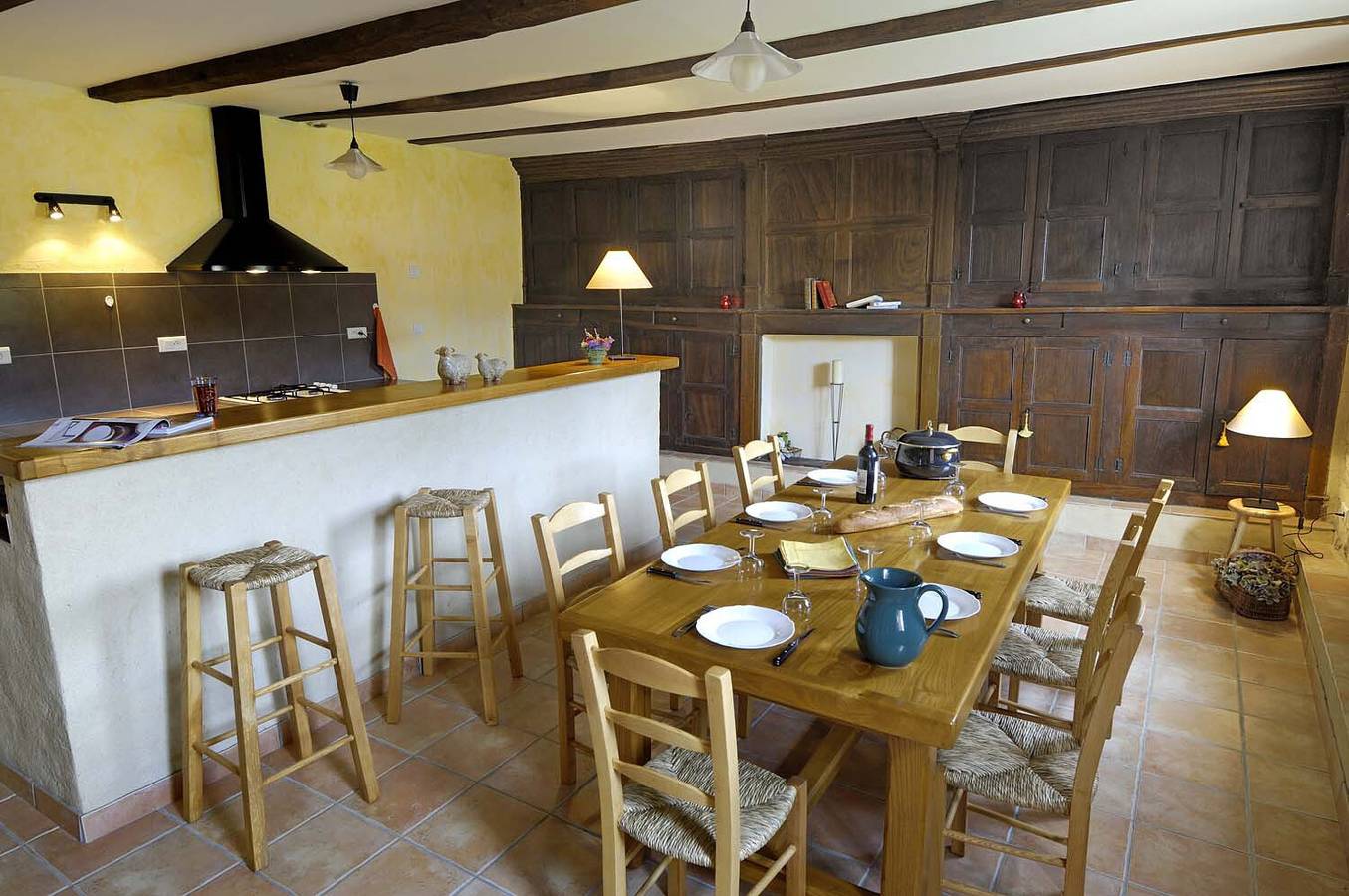 Gîte für 8 Personen mit Terrasse in Les Salces, Mende und Umgebung