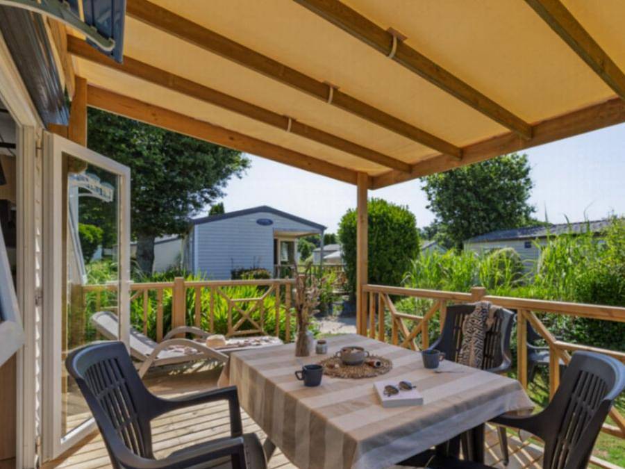 Le Cabellou Plage - Mobilhome 3 personas - Natura Duo - Zona peatonal - 2/3Pers 2Ch 20m2 in Le Cabellou, Concarneau