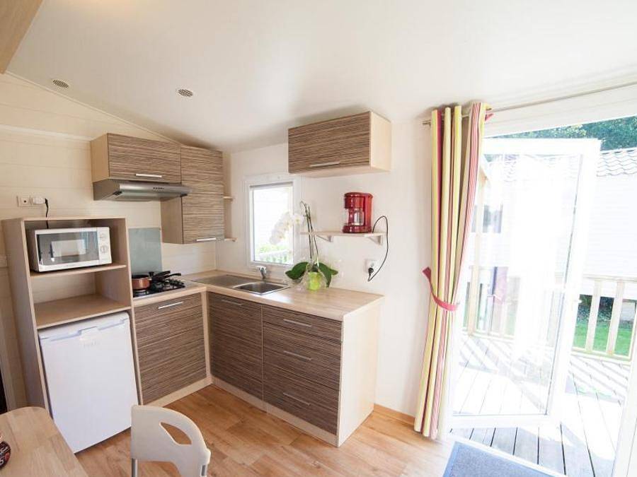Camping maeva Club Les Alizés - Mobile home 4 persons - Comfort 27 sqm in Lannion, Ceinture Dorée