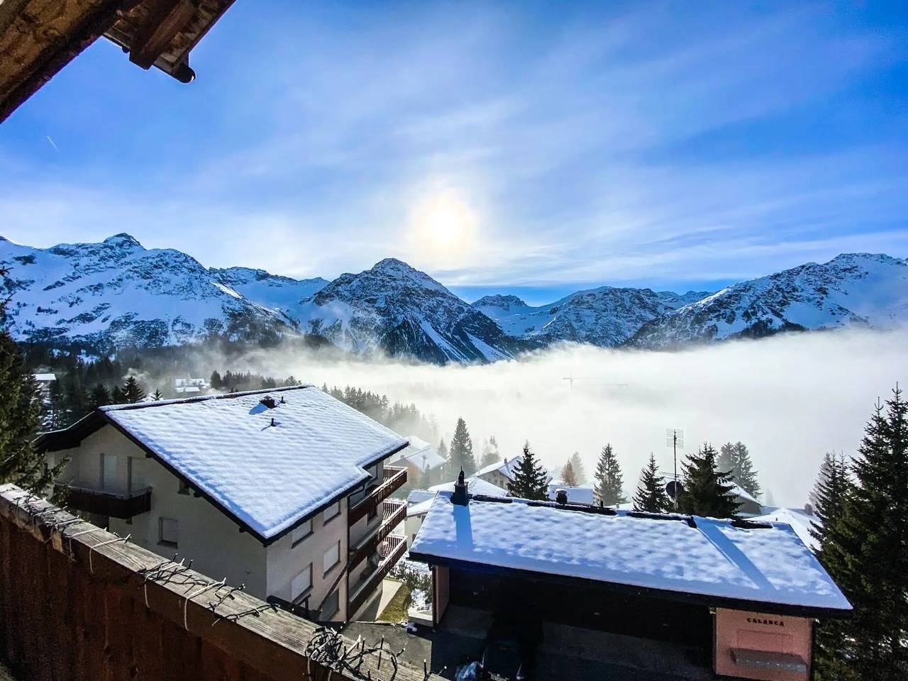 Geheel appartement, 3 Pièces 4 Personnes in Arosa, Plessur Alpen
