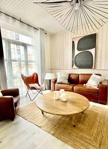 Gîte pour 6 personnes, avec jardin et vue, adapté aux familles dans Plage de Merlimont