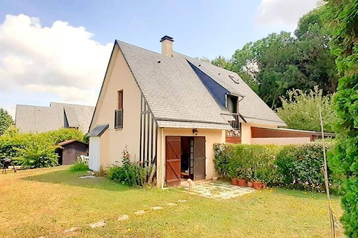 Chalet für 5 Personen, mit Garten und Ausblick, kinderfreundlich