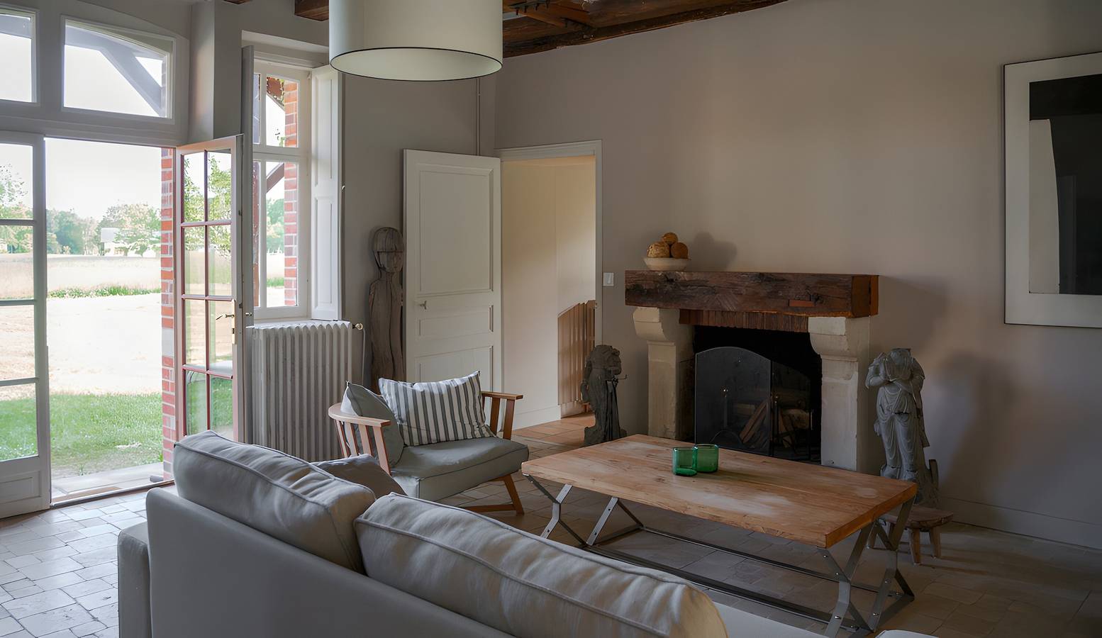 Potager Rempotoir – Domaine de La Trigalière mit Gemeinschaftspool in Ambillou, Tours und Umgebung