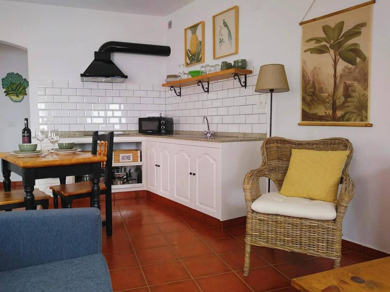 Appartement entier, Maison de vacances avec vue sur la mer in Breña Baja, La Palma Sud