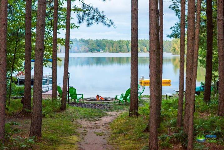 Maison de vacances pour 8 personnes, avec vue sur le lac et balcon, animaux acceptés dans Wisconsin