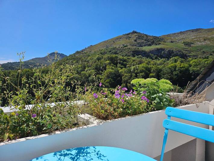 Maison d’hôte pour 2 personnes, avec Balcon ainsi que Terrasse et Vue